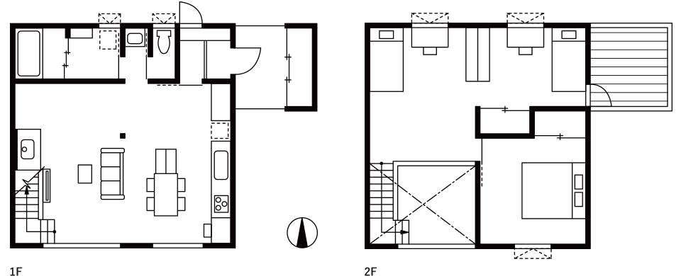 2階建てプラン